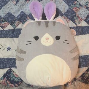 Squishmallow: Tally the cat (bunny ears)
